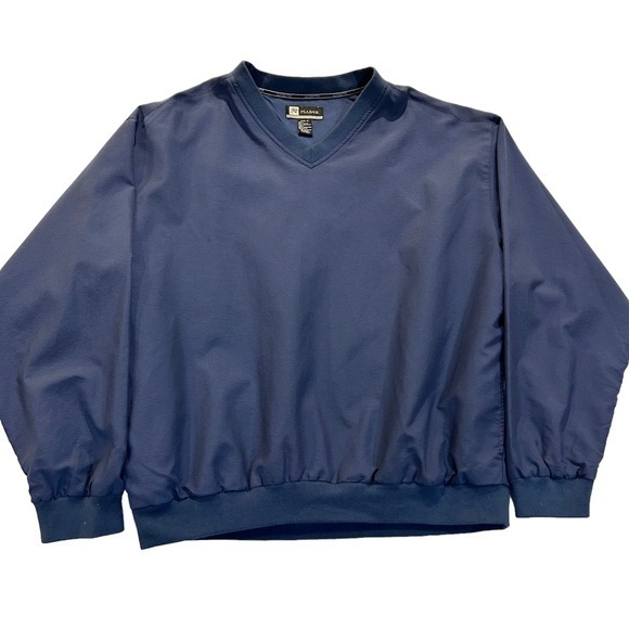 Jos. A. Bank Leadbetter Pullover Windbreaker w Pockets Navy Blue Golf Apparel XL - Picture 2 of 12